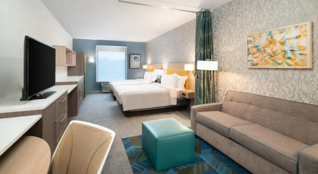 Четырёхместный люкс Home2 Suites By Hilton Brunswick
