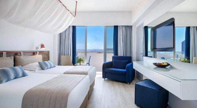 Premium Superior Double room with Side Sea View Lordos Beach Hotel