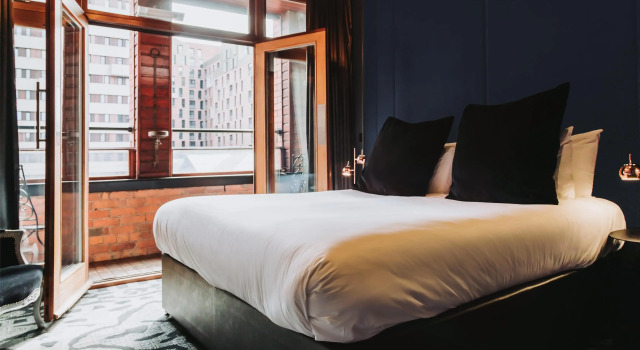 Двухместный номер Deluxe с балконом Velvet Hotel Manchester, WorldHotels Crafted