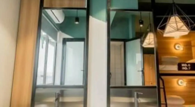 Кровать в общем номере (мужской номер) Chengdu Mitang Youth Hostel
