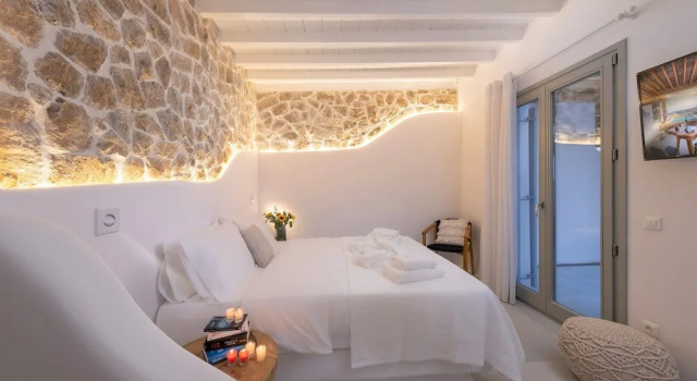 Junior suite i balkonem i z widokiem na morze Legendary Suites Hotel
