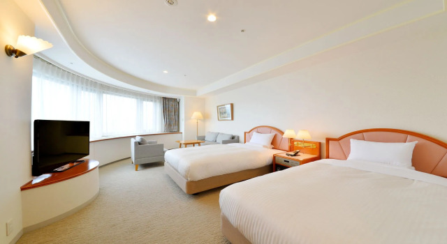 Двухместный номер Deluxe Hakodate Kokusai Hotel