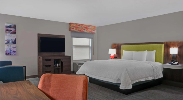 Двухместная студия Hampton Inn Charlotte Monroe