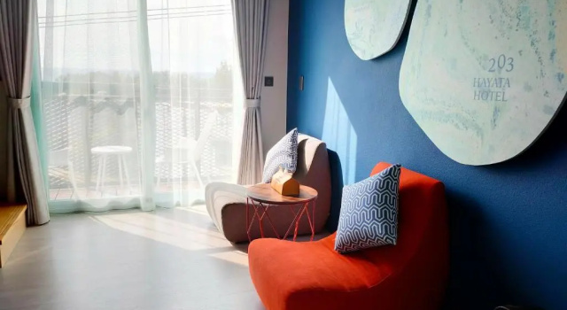 Люкс Hotel Hayata Lagom 泊思紅柴居