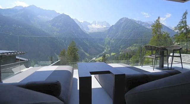 Номер Standard с видом на бассейн Hotel Chalet Al Foss