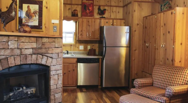 1 makuuhuone Chalet The Pineola
