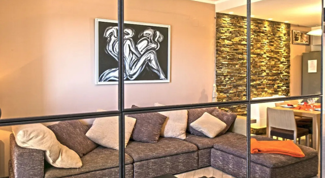 Апартаменты Deluxe с 2 комнатами с видом на море Apartments Moretić