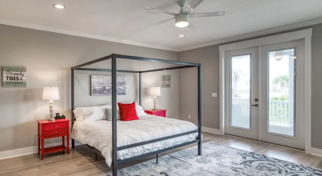 New Listing! New Vilano Beach W/ Gulf View 5 Bedroom Home