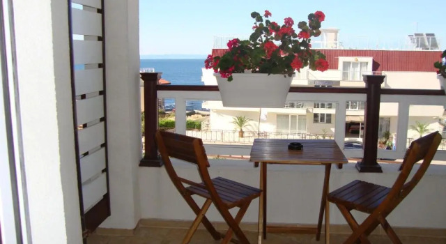 Апартаменты c 1 комнатой с балконом и с видом на море Apolonia Apartments - Boutique Family Residence