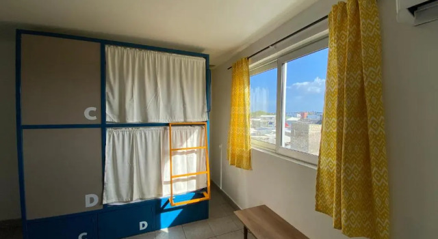 Кровать в общем номере Viajero San Andres Hostel