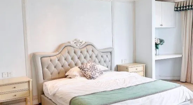 Семейный люкс с 3 комнатами с видом на море Yimi Yangguang Seaview Holiday Apartment