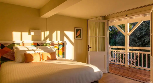 Двухместный номер Deluxe с балконом La Villa du Moulleau