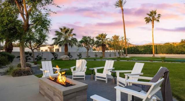 Коттедж Polo Villa 1 by Avantstay Features Expansive Putting Green Pool Spa Outdoor Firepit 260-322 5 Bedrooms