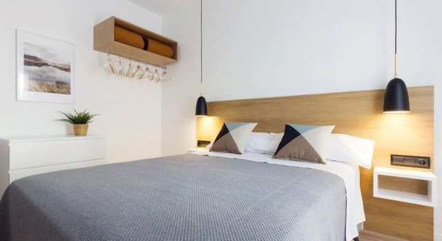 Семейные апартаменты с 2 комнатами с видом на город Apartamentos Trajano