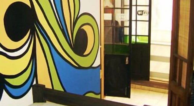 Кровать в общем номере Llanura Hostel