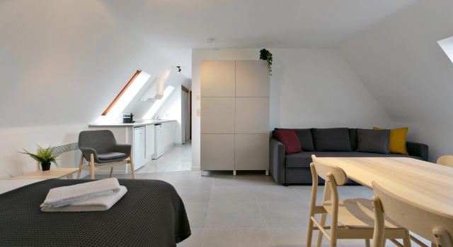 Cozy and Roomy Studio with a Homely Feel, Забронировать Отель Отели Западной Фландрия 3 звезды, 3*