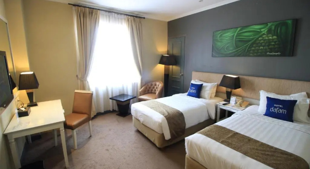 Standard Twin room Hotel Dafam Semarang