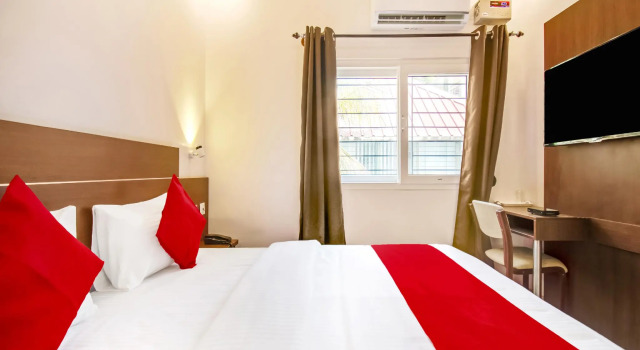 Номер Deluxe Super Hotel O Resida Elite Service Apartments Near Manipal hospital