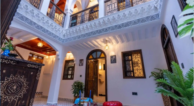 Riad La Perle Bleue Marrakech, Забронировать Отель Отели Марракеш-Тенсифт-Эль-Хауз с бассейном, Бассейн