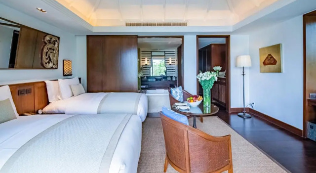 Люкс с бассейном с 2 комнатами Anantara Layan Phuket Resort