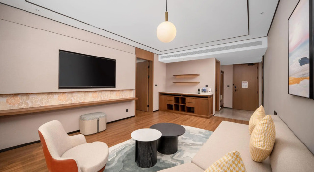 Люкс Deluxe Hilton Garden Inn Shanghai Changxing Island