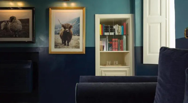 1 soveværelse i juniorsuite med altan med havudsigt Palazzo Colombo