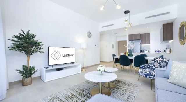 Signature 2BR in Port de La Mer, Забронировать Апартаменты/квартира Отели Дубая с бассейном, рядом с Пляж Ля Мер, Бассейн