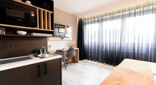 Студия Classic JustStay Mülheim Oberhausen Hotel & Apartments