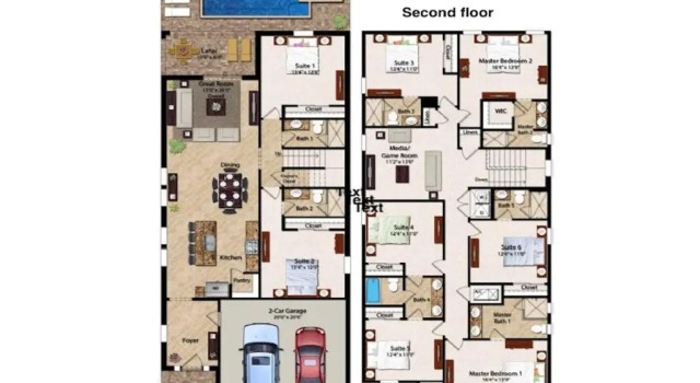 Вилла 451-Luxury Villa wMovie Theater and Arcade