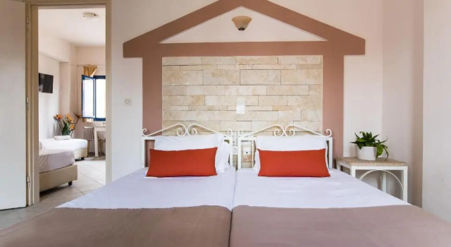 Семейные апартаменты c 1 комнатой с видом на бассейн Ilios Malia Hotel Resort