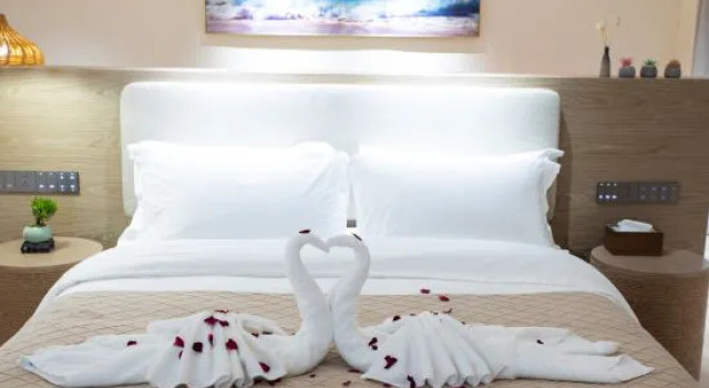 Люкс с красивым видом из окна sen sui hotel