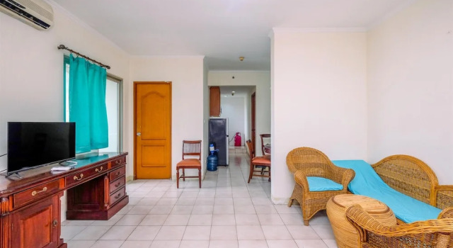 Апартаменты Homey Combined Unit 3Br Apartment At Mediterania Palace Residences