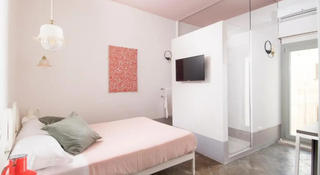 Студия с балконом Fico! Apartments by MONHOLIDAY