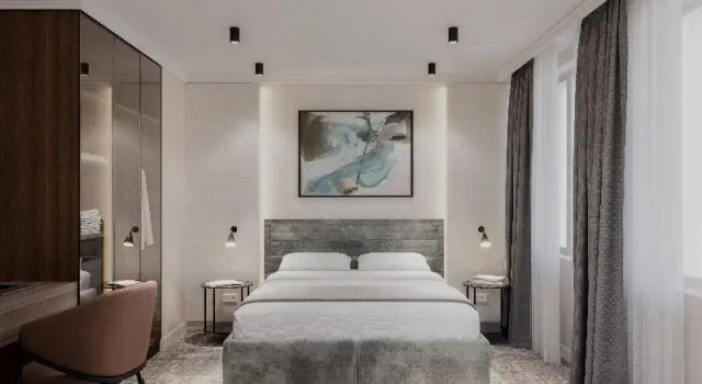 Апартаменты c 1 комнатой Black Gallo Residences