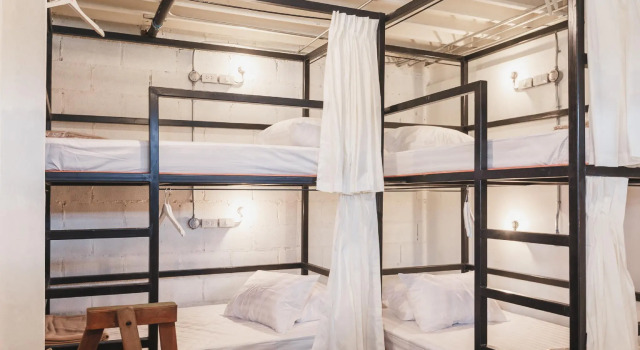 Кровать в общем номере (женский номер) Nivas Siam Hostel