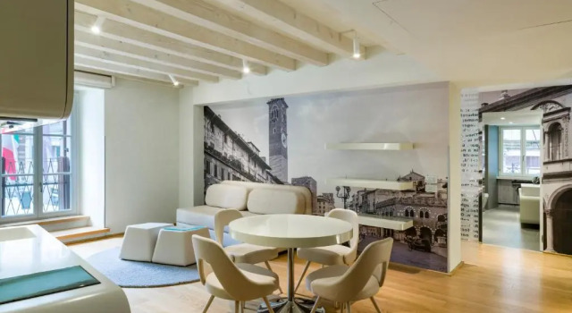 Апартаменты Deluxe c 1 комнатой с красивым видом из окна Lords of Verona Luxury Apartments