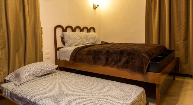 Студия с видом на бассейн Merida Serviced Apartments