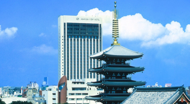 Двухместный номер Superior с видом на город Asakusa View Hotel