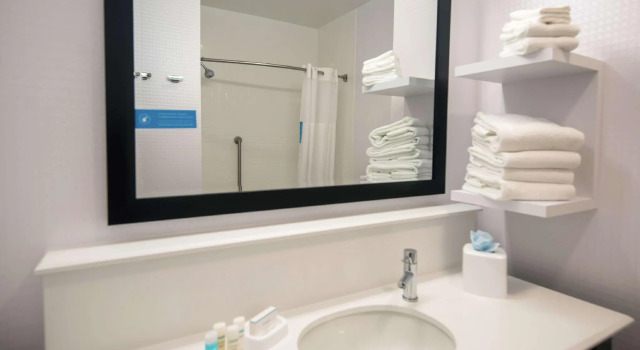 Четырёхместный номер Standard Hampton Inn and Suites at Wisconsin Dells Lake Delton