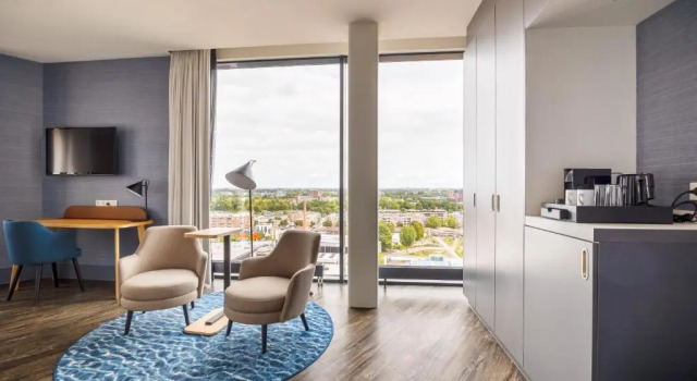Номер Privilege с видом на город Mercure Hotel Amersfoort Centre