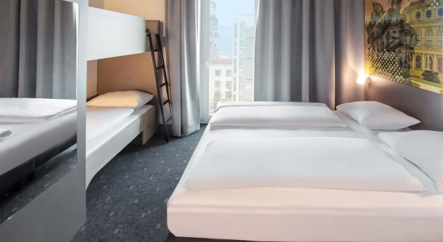 Семейный номер Standard B&B HOTEL Würzburg-Altstadt