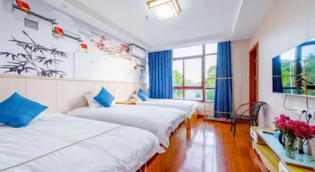 Люкс Comfort Taihu Xishan Island Mingyuewan Wangyue Lushanli Hanshe