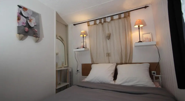 mobil home camping la lande