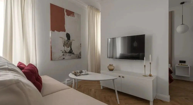 Двухместный люкс с видом на город APARTIO ROOMS Katowice