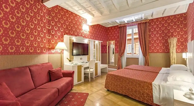 Двухместный полулюкс Relais Fontana Di Trevi Hotel
