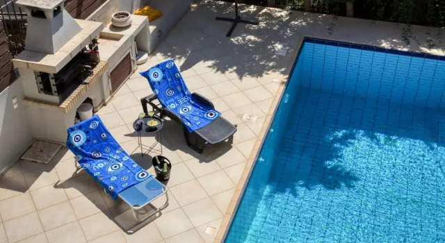 Коттедж Saronida Hills Private Pool