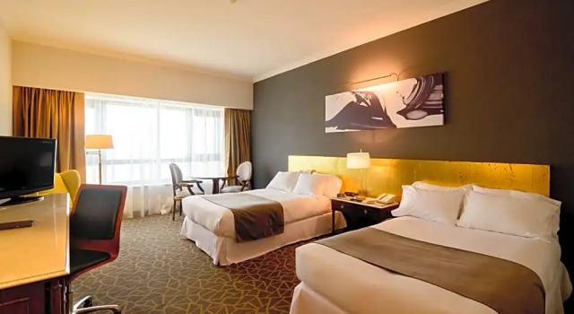 Номер Standard с видом на залив Radisson Montevideo Victoria Plaza Hotel