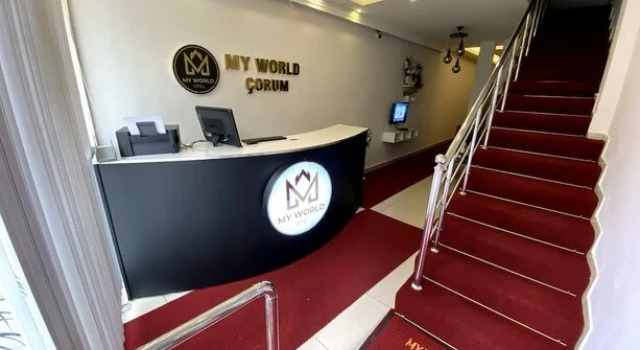 My World Otel Çorum, Varaa Hotelli Corum Turkin Mustamerenalue