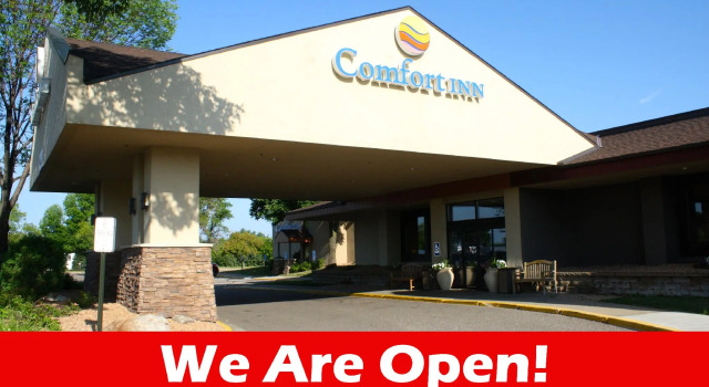 Кровать в общем номере Comfort Inn Plymouth-Minneapolis