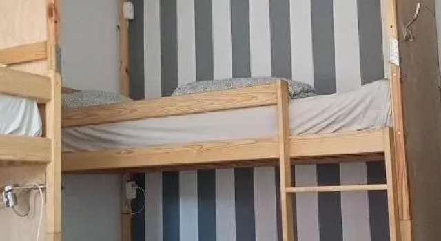 Четырёхместный номер Standard с балконом For rest Hostel
